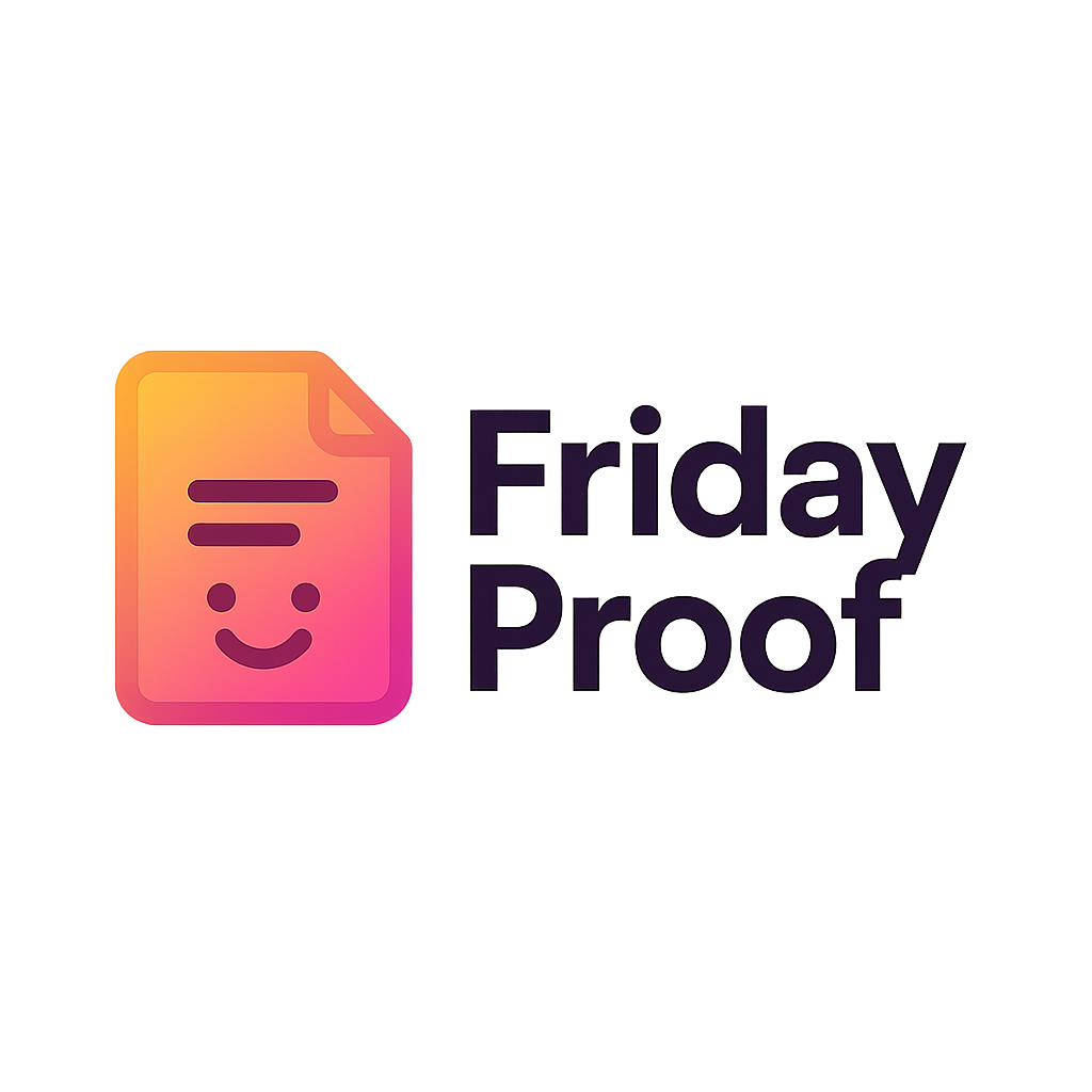 Friday Proof logo
